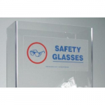 15-3/4" x 8" x 4" Safety Glasses Dispenser_noscript