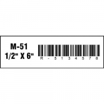 1/2" x 6" Magnetic Label Holder 6 Inch_noscript