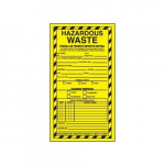 11" x 6" Safety Label "Hazardous Waste"_noscript