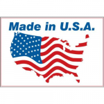 2" x 3" Shipping Label "Made in U.S.A."_noscript