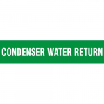 Roll Tape Pipe Marker "Condenser Water Return"_noscript