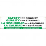 28" x 8 ft. Safety Banner "Safety Is The ..."_noscript