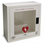 Small Defibrillator Wall Case with Alarm