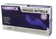 Indigo Nitrile Powder Free Exam Gloves, Extra Large_noscript