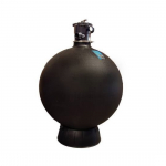 Ultima II Black Filter with 2" Top Mount Valve for up to 30000 Gallon Bodies of Water_noscript