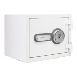 0.75 Cubic Ft Biometric Fireproof Safe, White