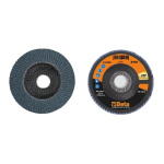 11216A Flap Disc, Zirconia Abrasive Cloth, 120 P_noscript