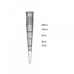 Reference Tip Pipet Tip 1-250 Microliters - Racked_noscript