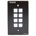 Wallplate Control Panel - RS-232, 8-Button