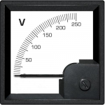 AC DIN Voltmeter 0 to 250V AC_noscript