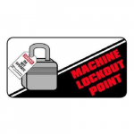 141356 "Machine Lockout Point" Vinyl Label_noscript