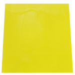 10" x 9" Yellow Polyester Gauge Marking Label_noscript