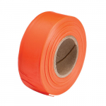 1-3/16" x 300' Orange Plastic Flagging Tape_noscript