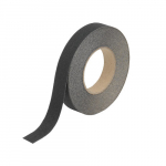 1" x 60' Black Grit-Coated Anti-Skid Polyester Tape_noscript
