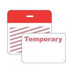 2-Part, 1-Week Td Badge w/ Legend: Temporary_noscript