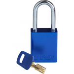 150287 Aluminum Lockout Padlock, Blue_noscript