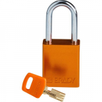 150263 Aluminum Lockout Padlock, Orange_noscript