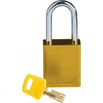 150288 Aluminum Lockout Padlock, Yellow_noscript