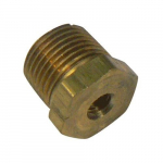 Brass Plug Adapter - 1/4-20 SAE X 3/8" MIP_noscript