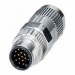 Female Four Pin M-12 to Cable Gland Connector_noscript