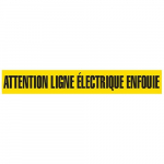 "Attention Ligne Electrique Enfouie" Tape_noscript