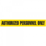 "Authorized Personnel Only" Barricade Tape_noscript