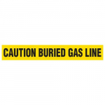 "Caution Buried Gas Line" Barricade Tape_noscript