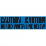 PrimeGuard Tape: "Buried Water Line Below"_noscript
