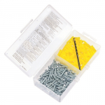 Flange Type Plastic Yellow Anchor Kit_noscript