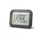 Electronic Weather Station with Dark Grey and Silver Color_noscript