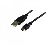 0.5 m Type A to Mini B USB Cable_noscript
