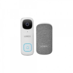 2K Wired Video Doorbell with Wi-Fi, White_noscript