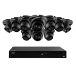 NVR System w/ 10 x Black Dome Cameras_noscript