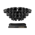 NVR System, 32 Dome Black Cameras, 8 TB, MV_noscript
