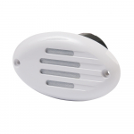 12V Electronic Horn with White Grill_noscript