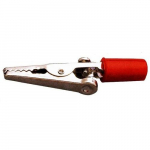 2-1/4" Red Alligator Test Clip with Molded Handle