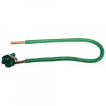 Green Grounding Pigtail, Stripped End_noscript