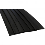 0.078" x 0.029" Black Thin Wall Heat Shrink Tubing, 4' Length_noscript