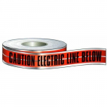 "Caution Buried Electric L.B." Detectable Tape