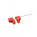Blind Flange Lockout, Small, Red