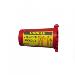 "Danger" Lockout Cylinder, Red, Plastic