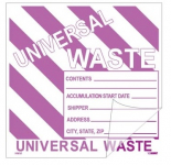 "Universal Waste" in Vinyl Labels_noscript