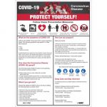 "Covid-19 Protect Yourself!" Sign_noscript