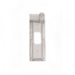 Wall Switch Lockout, Clear, 4" x 1.25", Plastic_noscript