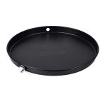 30" Diameter Plastic Pan with 1" to 1-1/2" PVC Adapter, 1-1/2" Over_noscript