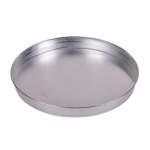 22" Aluminum Pan without Hole/Adapter_noscript