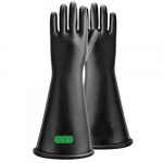 Rubber Glove, Black, Size 8, 26500V_noscript