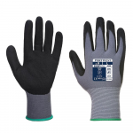 Vending DermiFlex Glove Grey/Black L_noscript