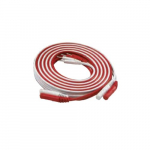 12 Foot Red and White Lead Cord Set_noscript