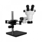 Microscope Binocular, Dual Arm Boom Stand_noscript